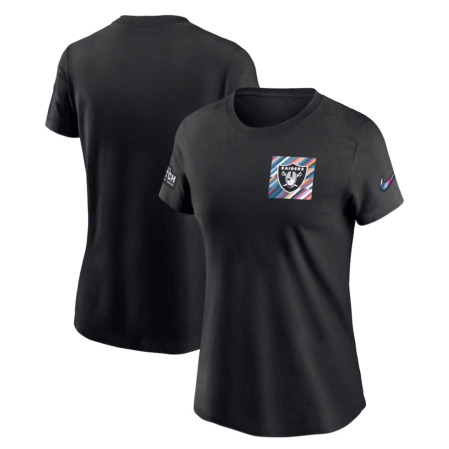 Women's Las Vegas Raiders Black 2023 Crucial Catch Sideline Tri-Blend T-Shirt(Run Small) Women's Las Vegas Raiders Black 2023 Crucial Catch Sideline Tri-Blend T-Shirt(Run Small)